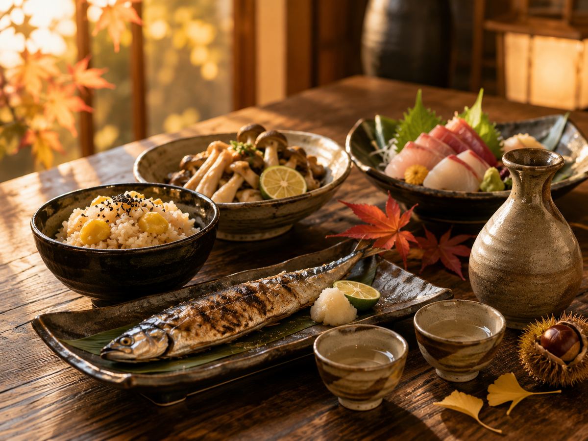 ひやおろし・秋の旬食材